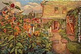 LEIF NILSSON Sunflower Garden II painting